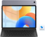 تابلت ميت باد 11.5 8+256GB اصدار بيبر مات مع شاشة عرض كاملة هواوي 11.5 بوصة بدقة وضوح 2.2K مع لوحة مفاتيح وبطارية 7700 ميلي وزن 499 جرام وواي فاي وبلوتوث هواوي نوتس وهواوي كير بلس من هواوي، لون رمادي