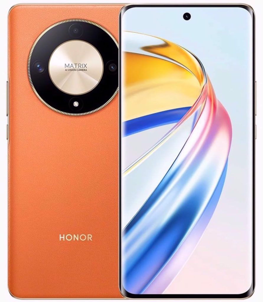 Honor X9B DUAL-SIM 512GB ROM + 12GB RAM (GSM only | No CDMA) Factory Unlocked 5G SmartPhone (Sunrise Orange) - International Version