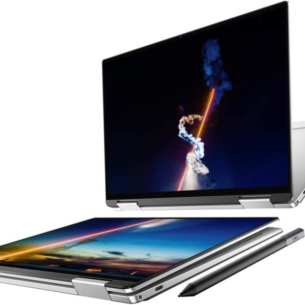 شاشة لمس جديدة XPS 13 2 في 1 7390، شاشة لمس 13.3 انش 4K UHD+ (3840x2400)، انتل الجيل العاشر i7-1065G7، 512GB SSD، ذاكرة RAM 16GB، بطاقة رسومات انتل ايريس بلس، قلم ستايلس، ويندوز 10 برو