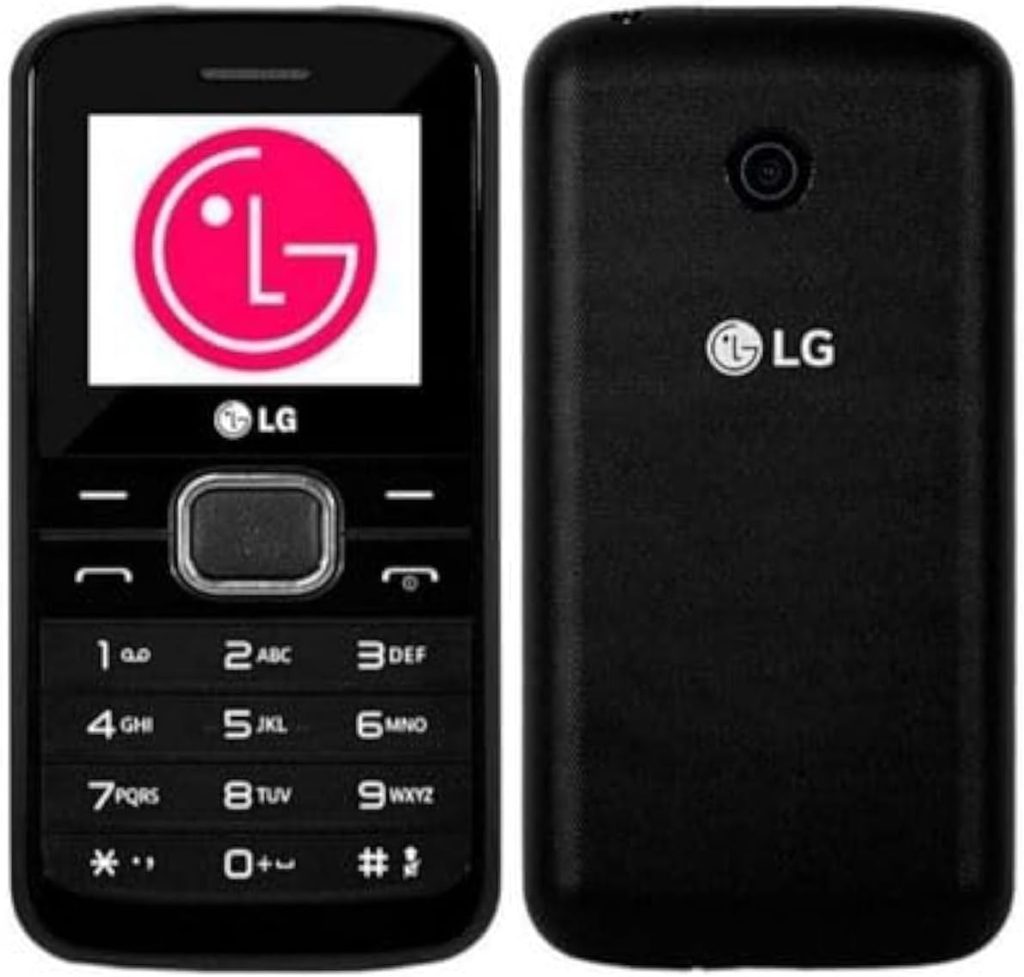 ال جي G420 هاتف ثنائي الشريحة بلون اسود وذاكرة رام 512 ميجابايت