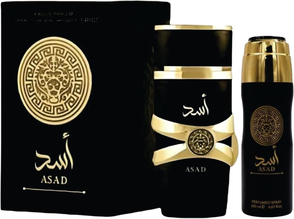 SAPPHIRE'S CHOICE Asad Eau De Parfum for Men - 100ml EDP With Vanilla, Tobacco and Oud Fragrance - Arabian Perfume