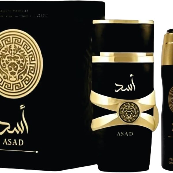 SAPPHIRE'S CHOICE Asad Eau De Parfum for Men - 100ml EDP With Vanilla, Tobacco and Oud Fragrance - Arabian Perfume