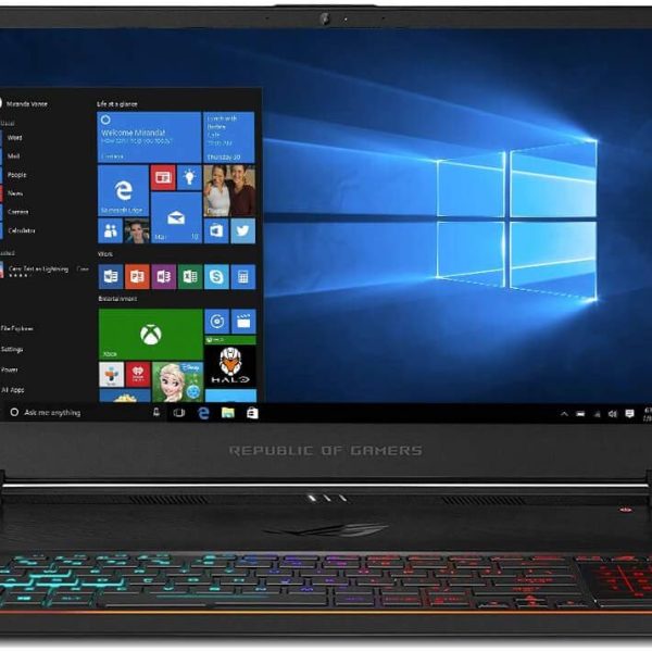 لابتوب العاب روغ زيفروس S رفيع بشاشة 15.6 2019 انش 144Hz IPS FHDمرئي جيفورس RTX2080 و كورi7,9750H 16 وNvme 1TB PCIe SSD واورا سينك R ويندوز 10 برو، GX531GX,XB77 , 16 جب د د ار4