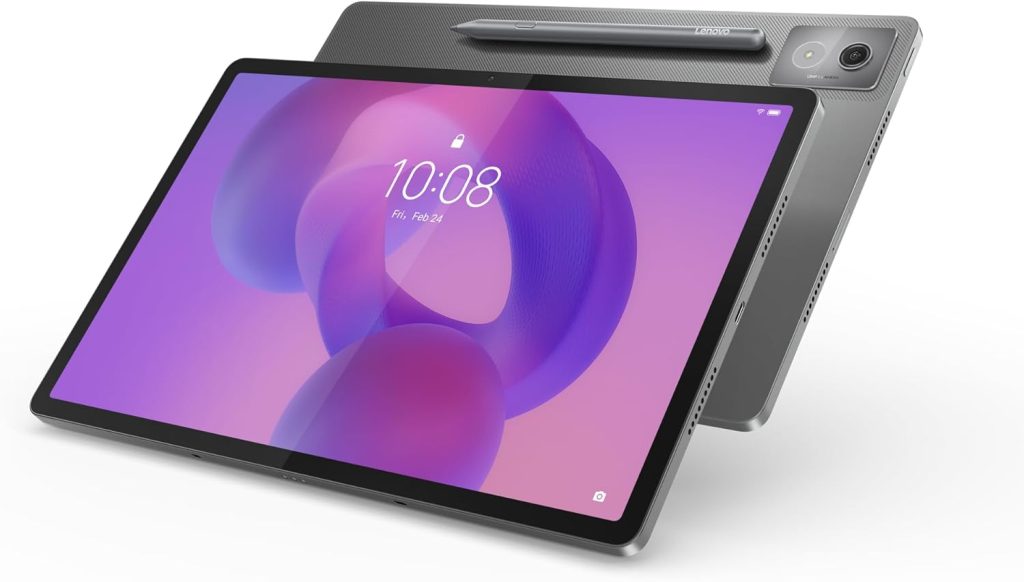 Lenovo Idea Tab Pro, 12-inch, LUNA GREY, MediaTek® Dimensity 8300 OC 3.3 GHz, 8GB Ram, 128GB Storage, WIFI, 10200 mAh Battery, TB373FU,with Tab Pen Plus, ZAE40089SA