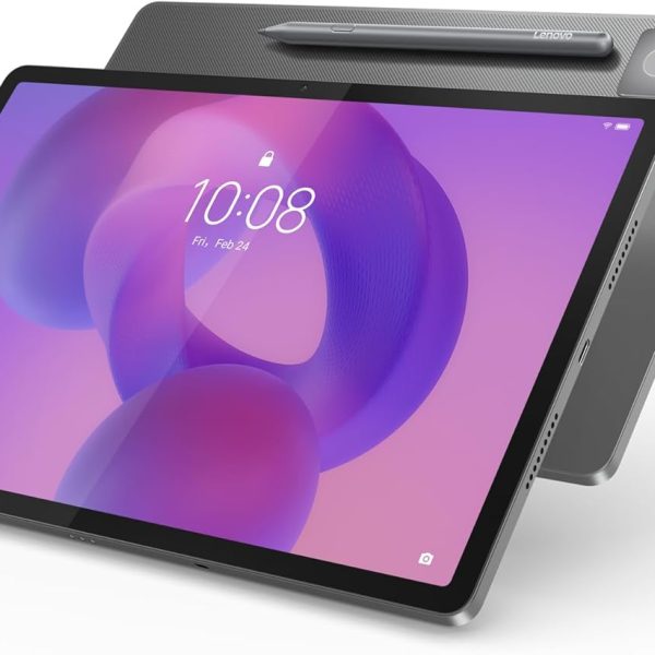 Lenovo Idea Tab Pro, 12-inch, LUNA GREY, MediaTek® Dimensity 8300 OC 3.3 GHz, 8GB Ram, 128GB Storage, WIFI, 10200 mAh Battery, TB373FU,with Tab Pen Plus, ZAE40089SA