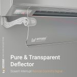 ⁦WITFORMS/Premium Plus - AC air Deflector, Easy Installation Without Punching Wall, Adjustable Size To Fit All Types And Sizes Of Air Conditioners⁩ - الصورة ⁦3⁩