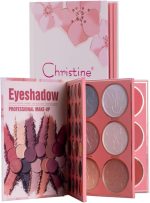 Christine Kristen 3 in 1 Palette Eyeshadow + Illuminator + Blush