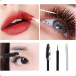 ⁦X spring Empty Mascara Tube, 3pcs 10ml Premium Eyelash Cream Container Bottle with Eyelash Wand, Eyeliner Tube and Lip Gloss Tubes with Mini Funnels and Leak Stoppers for Lip Gloss, Eyebrow Serum⁩ - الصورة ⁦5⁩