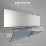⁦WITFORMS/Premium Plus - AC air Deflector, Easy Installation Without Punching Wall, Adjustable Size To Fit All Types And Sizes Of Air Conditioners⁩ - الصورة ⁦5⁩