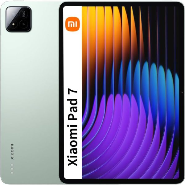 Xiaomi Pad 7 8+ 256 GB Mi Tablet, 11.2" Display, Standby Time Up to 33.9 Days, Green