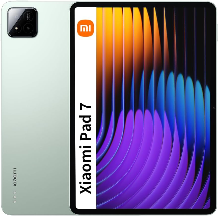 Xiaomi Pad 7 8+ 256 GB Mi Tablet, 11.2" Display, Standby Time Up to 33.9 Days, Green