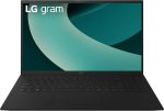 LG لابتوب جرام 15 انش رفيع وخفيف الوزن، ويندوز 11 هوم، مدعوم بمعالج AMD رايزن AI 7 350، ذاكرة RAM 16GB، SSD 1TB، اسود اوبسيديان