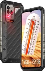 New 5G Phone Ulefone Power Armor 18 Outdoor Smartphone, 17GB + 256GB, 9600mAh Battery, 66W SuperFlash, 108MP + 32MP Camera, 6.58" FHD+ with Temperature Sensor, Android 12, WiFi 6/NFC/OTG/GPS