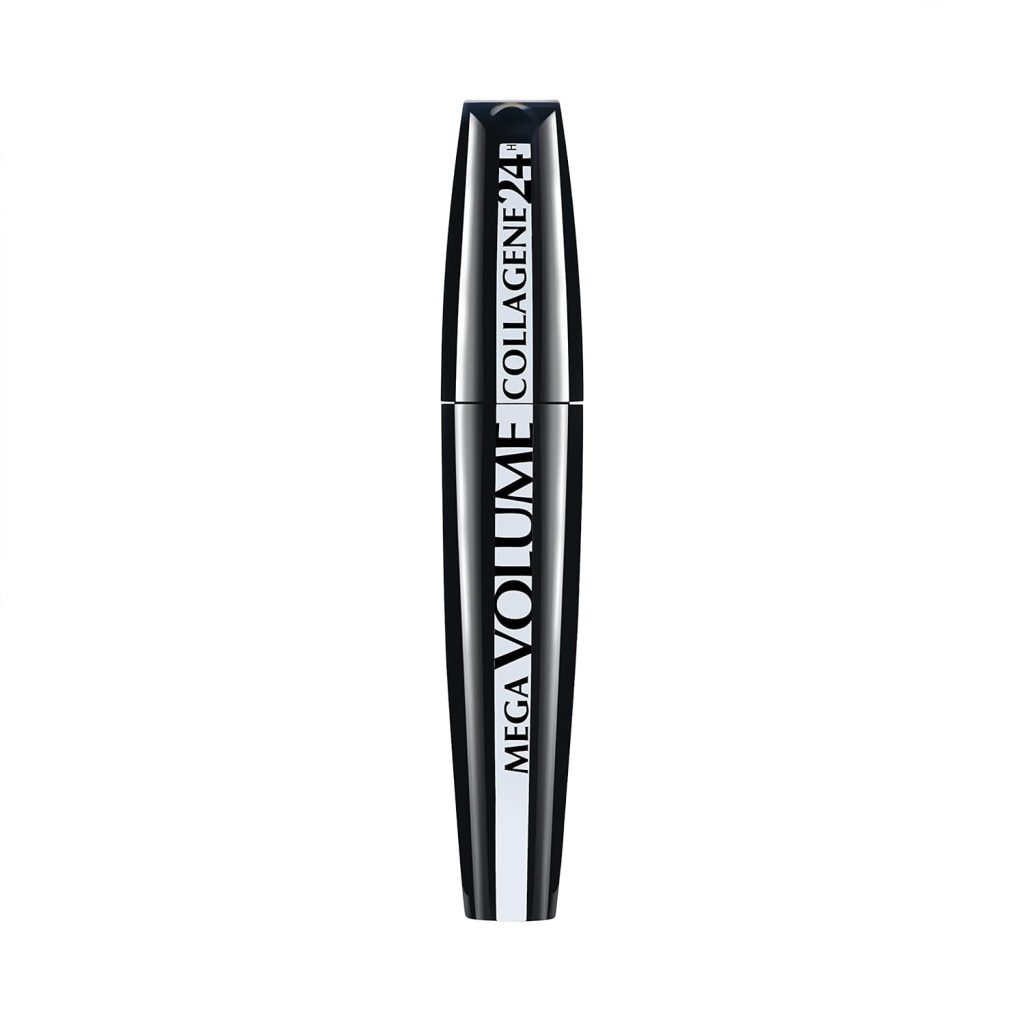 L’Oréal Paris L'Oreal Mega Volume 24H Collagen Mascara, Extra Black