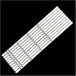 ⁦SHYHHTS 717mm 10 pcs/set led light strip for So/n.y 65inch 6led CSP TV repair SUY650A22-REV01-6LED KD-65X8000C XBR-65X810C⁩ - الصورة ⁦2⁩