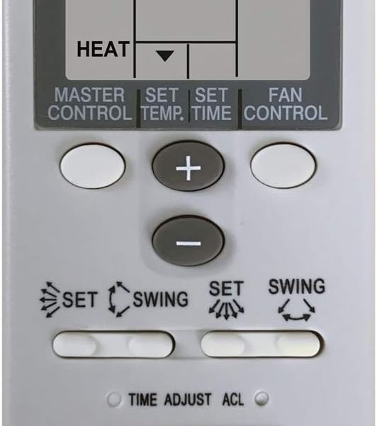 RCECAOSHAN Replacement Air Conditioner Remote Control for Fujitsu Ar-jw1 Ar-jw11 Ar-jw13 Ar-jw17 Ar-jw19 Ar-jw2 Ar-jw27 Ar-jw28 Ar-jw30 Ar-jw31