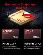 ⁦هاتف زد تي اي نوبيا ريد ماجيك 8 برو ثنائي شرائح الاتصال (16GB+512GB، تيتانيوم)⁩ - الصورة ⁦3⁩