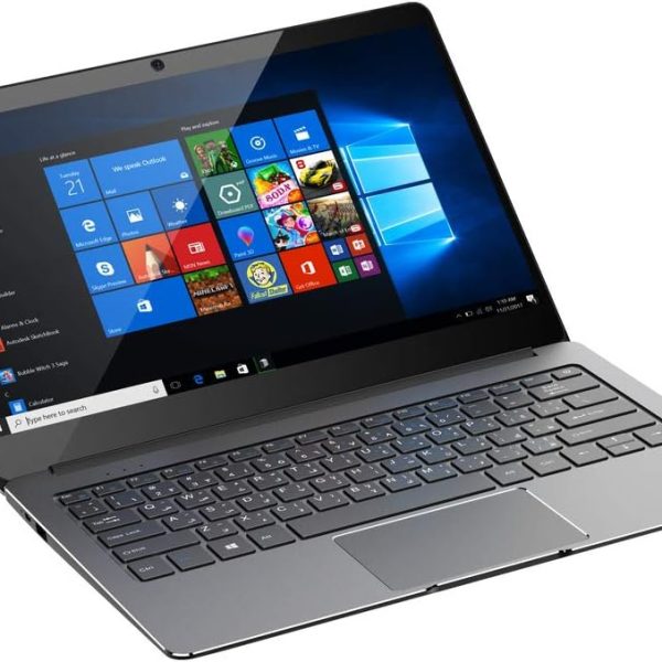 اي كيو تاتش لابتوب اير X2 بمعالج انتل سيليرون وذاكرة RAM 4GB تخزين 64GB وشاشة FHD 12.5 انش وبطارية 4000mAh وويندوز 10 وفتحة Micro SD وMicro HDMI/هيكل معدني وتصميم نحيف ورمادي وكفالة لمدة عام