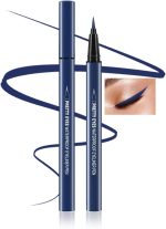 Khazna Liquid Eyeliner Pen, Matte Eye Liner with Precision Tip, Long Lasting Eyeliner Pencil for Bold Eye Makeup, Glides on Smoothly