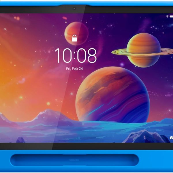 لينوفو تاب، 10 انش، رمادي لونا، ميديا تيك® G85 OC 2.0GHz، 4GB RAM، تخزين 128GB، واي فاي، بطارية 5100mAh، TB311FU، مع حافظة ممتصة للصدمات للاطفال، ZAEH0086SA