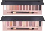 Aputue Nude Eyeshadow Palette, 2 PCS Waterproof High Pigmented Pink Eyeshadow Palette, Long Lasting Glitter Eyeshadow, Colorful Makeup Products, Beauty Makeup Kit for Party, Festival, Daily Use