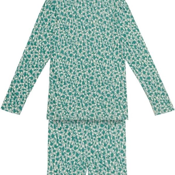 GREEN TREAT Girls GLHGT051 Bamboo Loungewear Set