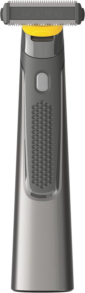 Titanium Beard Razor Trims, Rechargeable Beard Trimmer for Men, Electric Razor for Body and Facial Hair Grooming