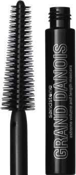 Sandstone Scandinavia Hypoallergenic Black Mascara for Sensitive Eyes - Smudge-Proof, Sweatproof, Lengthening Mascara for Maximum Volume and Length - Vegan, Allergy Friendly Mascaras