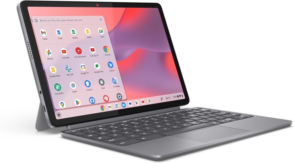 Lenovo Laptop Chromebook Duet 10.95 inch, Kompanio 838, 8GB RAM, 128GB, SSD, QWERTY, Spanish, Brand EAN: 0198155871719