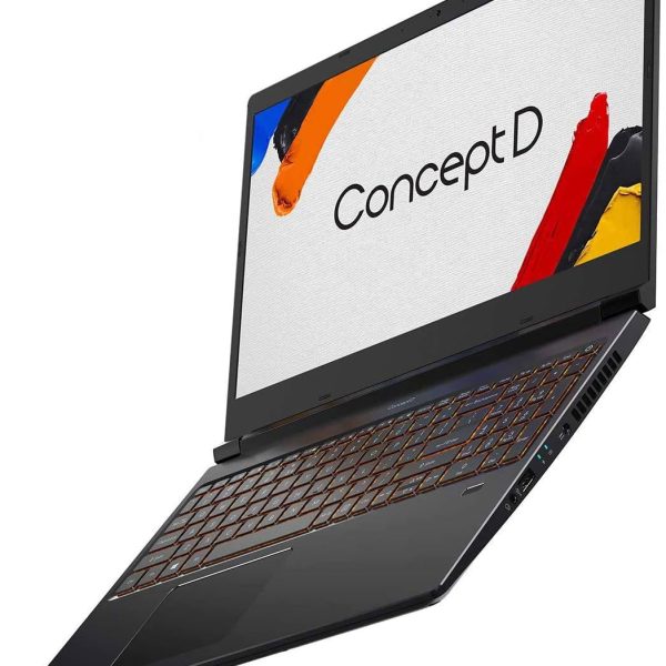 ايسر لابتوب كرييتور CN315-71-791U من كونسيبت دي 3، انتل كور i7-9750H، انفيديا جيفورس GTX 1650، انفيديا ستوديو، 15.6 انش FHD IPS، 100% DCI-P3، معتمد من بانتون، دلتا E<2، 16GB DDR4