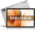 Kinstone 10.1" Android 12 Tablet – 8GB RAM 128GB ROM (1TB Expandable), Octa-Core 2.0GHz Gaming Tablet, 8000mAh Tab, FHD IPS, 13MP Camera, 4G LTE/GPS, WiFi, GMS Android Tablet