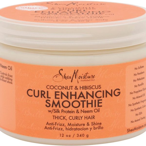 Shea Moisture Coconut and Hibiscus Curl Enhancing Hair Cream, 12 oz