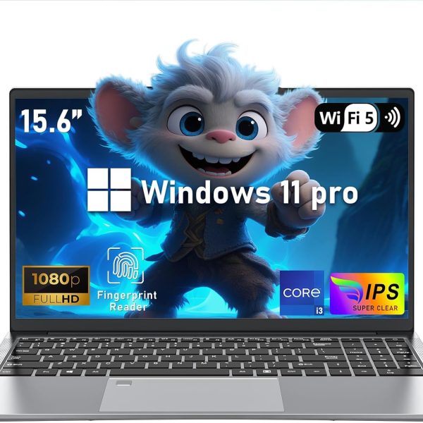 FUNYET 15.6 Inch Laptop, i3-1025G1 Processor Laptop (up to 3.4Ghz), 16GB RAM 1TB SSD Notebook, Full HD 1920x1080, Backlit Laptop Keyboard, Type-C, Gigabit RJ45, Wi-Fi5