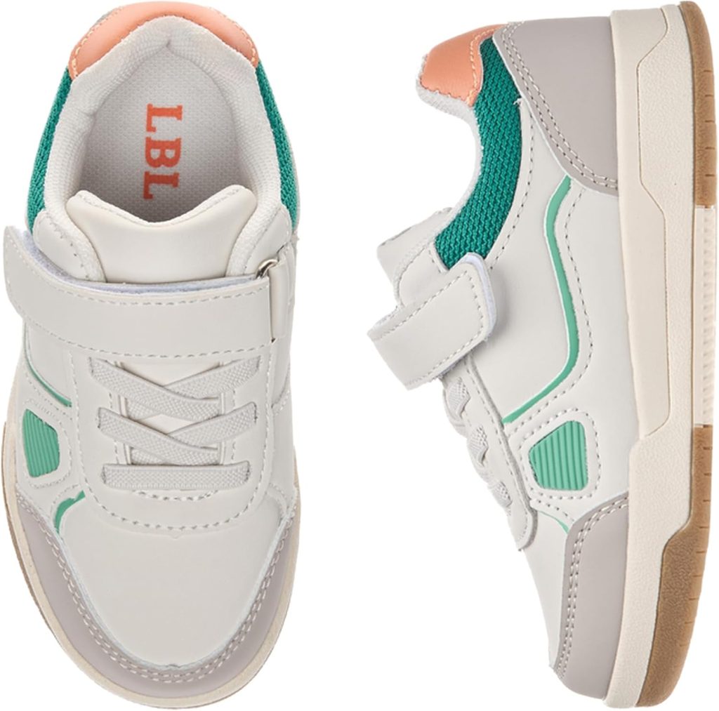 Lbl By Shoexpress Boys By Shoexpress Panelled Sneakers With Hook And Loop Closure