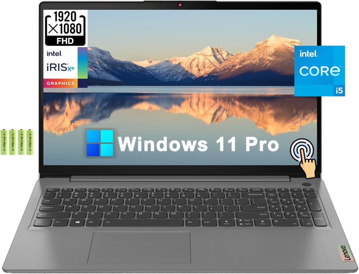 لينوفو لابتوب ايديا باد 3i بشاشة لمس FHD 15.6 انش [ويندوز 11 برو]، انتل رباعي النواة i5-1135G7، ذاكرة RAM 36GB، SSD PCIe 2TB، بطاقة رسومات ايرس Xe، واي فاي 6، BT5، قارئ بطاقة SD، HDMI، كاميرا خصوصية