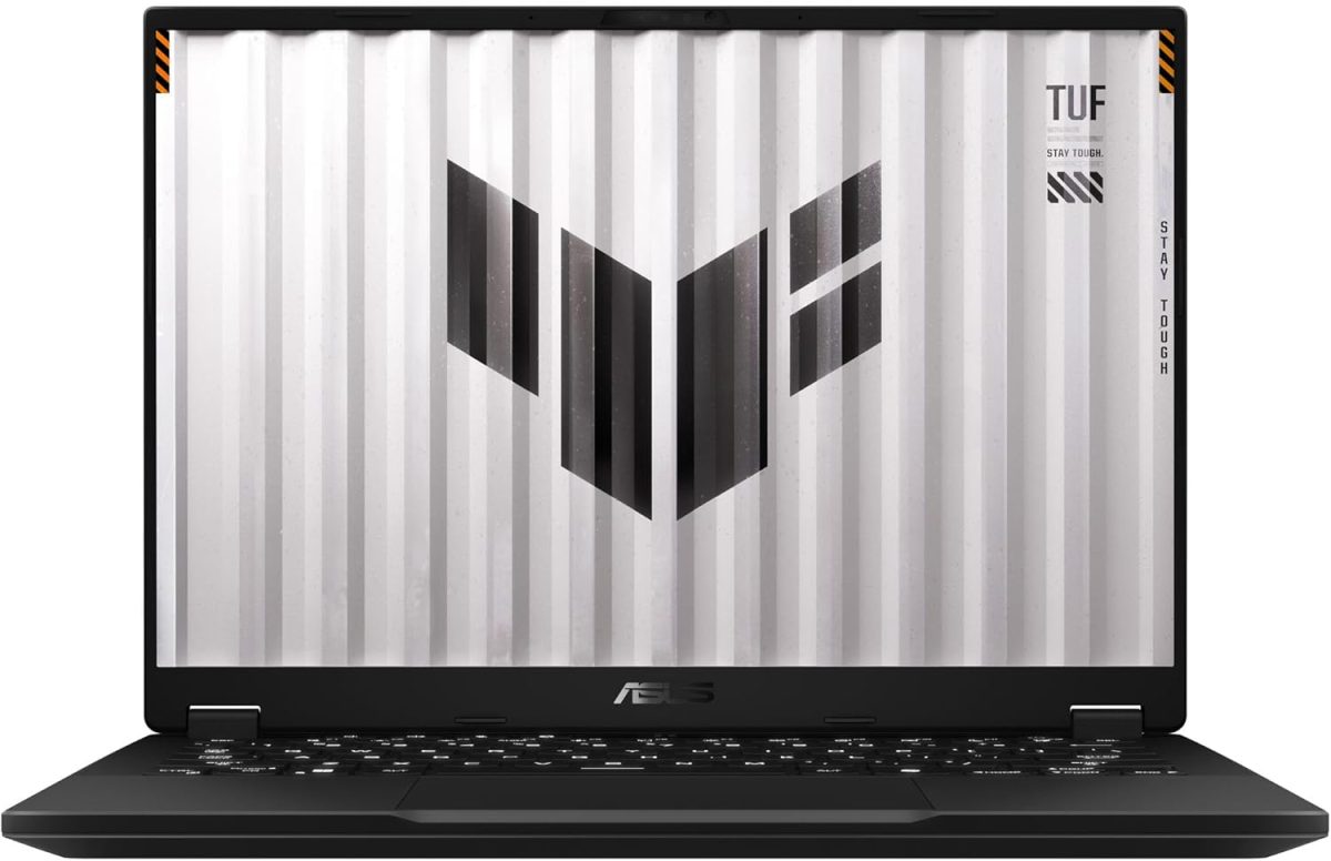 ASUS TUF Gaming A14 Copilot+ PC Gaming Laptop, 14” WQXGA 16:10 165Hz Display, AMD Ryzen™ AI 7 8845HS, NVIDIA® GeForce RTX™ 4050, 16GB LPDDR5X, 512GB PCIe® Gen 4.0 SSD, Wi-Fi 6E, Windows 11 Home