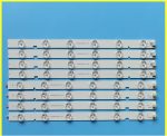 مجموعة جديدة 10 قطع 806 ملم LED شريط اضاءة خلفية 12 مصباح لتلفزيون توشي/با 40 بوصة SVT400A94 TL400FSB1-S 40L2400D SVT400A94-REV03-R L، لون موحد