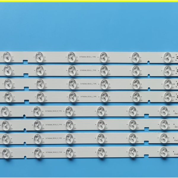 مجموعة جديدة 10 قطع 806 ملم LED شريط اضاءة خلفية 12 مصباح لتلفزيون توشي/با 40 بوصة SVT400A94 TL400FSB1-S 40L2400D SVT400A94-REV03-R L، لون موحد