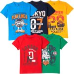 T2F boys Boys Tshirt T-Shirt (pack of 5)
