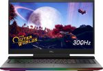 لابتوب ديل ديل G7 17.3 انش FHD 300Hz، شاشة عريضة LED، كور i7,10750H، 16، وSSD 512مرئي جيفورس RTX 2070، R، ويندوز 10 هوم، اسود