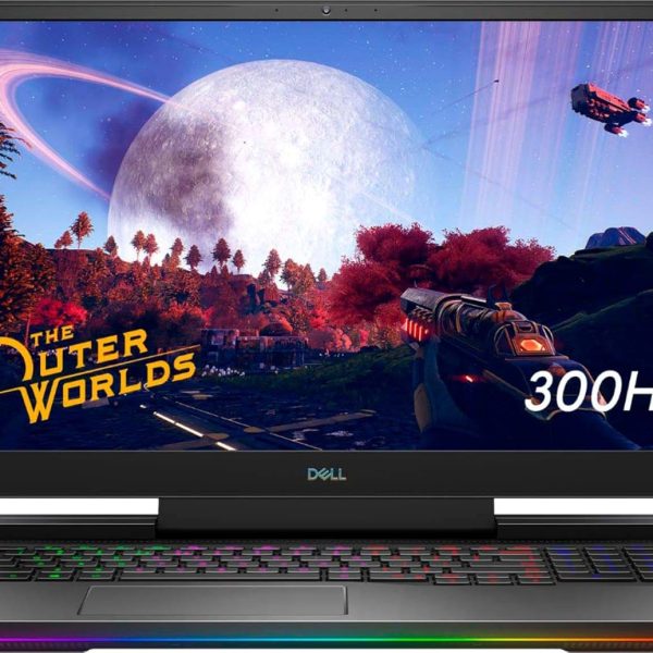 لابتوب ديل ديل G7 17.3 انش FHD 300Hz، شاشة عريضة LED، كور i7,10750H، 16، وSSD 512مرئي جيفورس RTX 2070، R، ويندوز 10 هوم، اسود