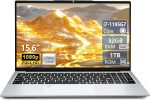 KUMNOSAL 2025 Gaming Laptop,15.6In Win 11 Laptop Computer with Quad Core-Core i7-1195G7 Processo(Up to 5.0GHz), 32GB DDR4 1TB Hard Drive for Business, School,Game, Offic