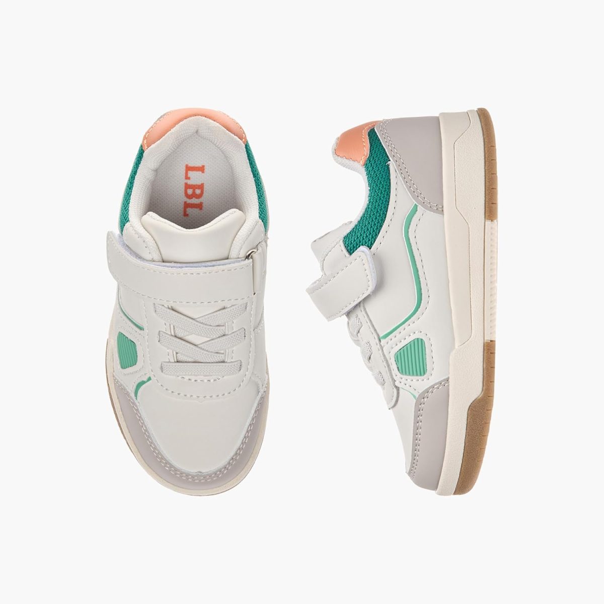 ⁦Lbl By Shoexpress Boys By Shoexpress Panelled Sneakers With Hook And Loop Closure⁩ - الصورة ⁦2⁩