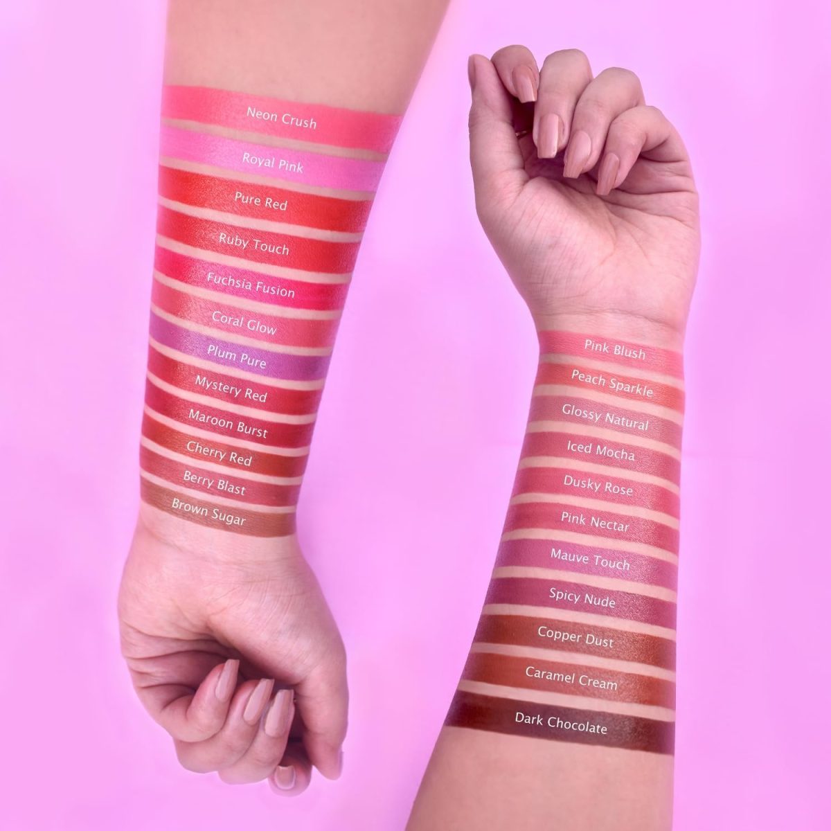 ⁦Iba Halal Care Pure Lips Moisturizing Lipstick, 4g (Pure Red)⁩ - الصورة ⁦9⁩