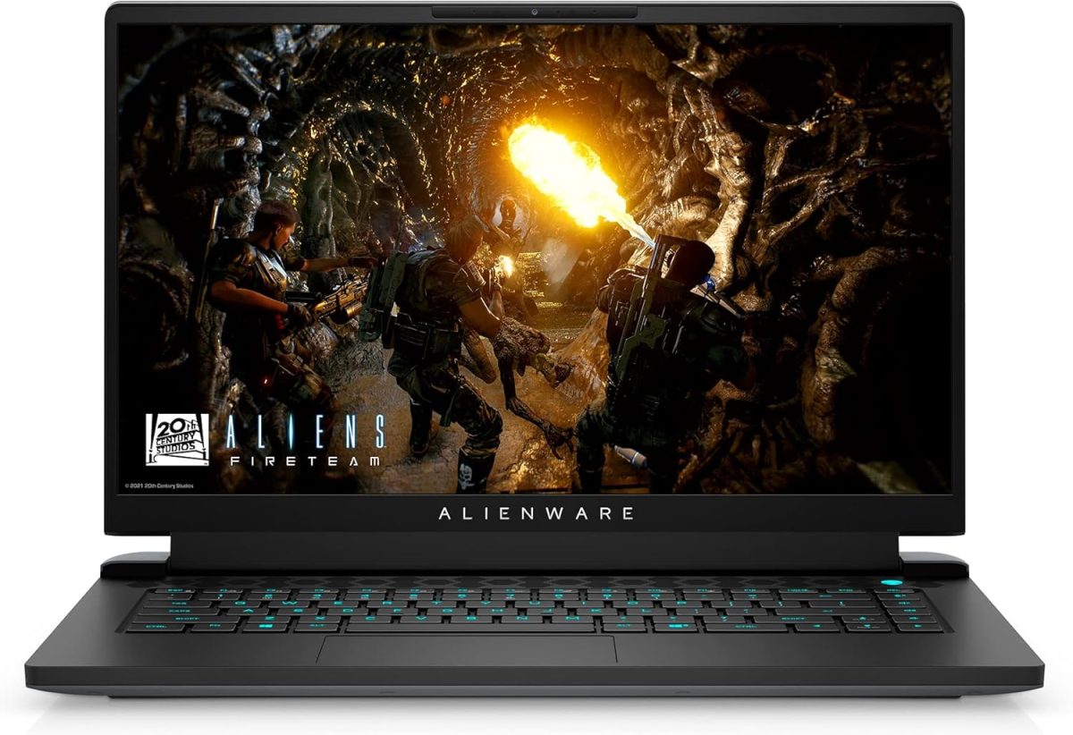 لابتوب العاب ايليانوير M15 R6 بشاشة 15.6انش QHD بتردد 240هرتز ومعالج انتل كور i7-11800H وذاكرة 32GB DDR4 RAM و1TB SSD ونفيديا جيفورس RTX 3080 8GB GDDR6 وويندوز11، هوم دارك سايد اوف ذا مون(احدث اصدار)