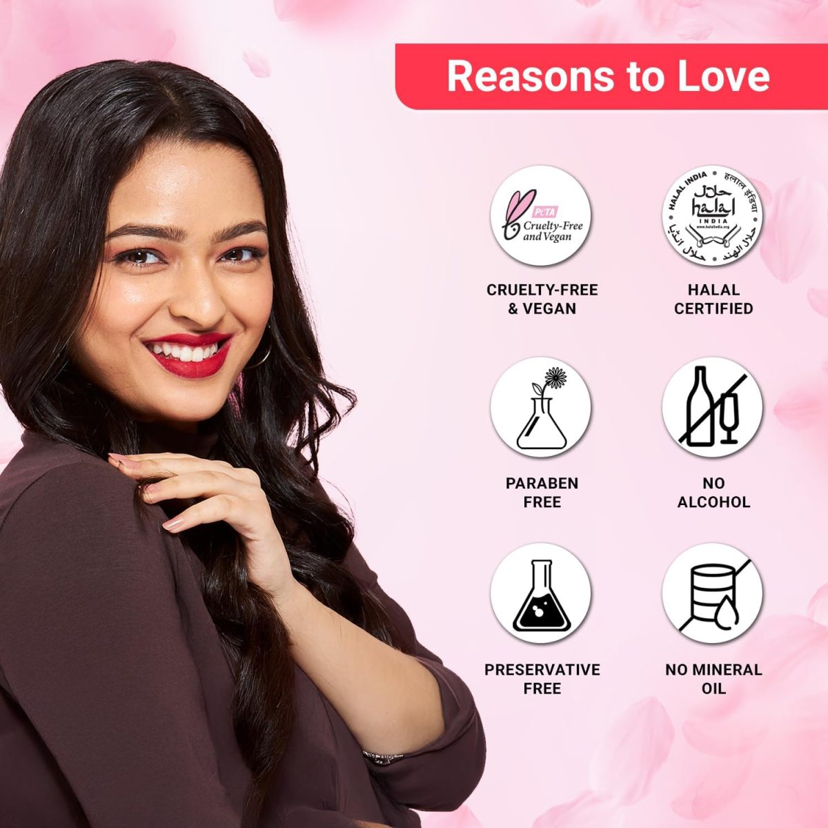 ⁦Iba Halal Care Pure Lips Moisturizing Lipstick, 4g (Pure Red)⁩ - الصورة ⁦8⁩