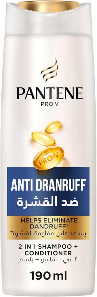 Pantene Pro-V 2in1 Anti-Dandruff Shampoo + Conditioner, 190ml