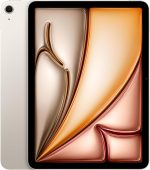 iPad Air مقاس 11 إنش (Wi-Fi،‏ 128GB) من Apple، موديل 2025 - ضوء النجوم (بشريحة M3)