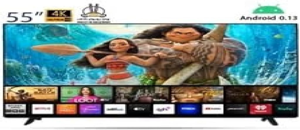 تلفزيون ذكي 55 بوصة من سلسلة NC-55T بدقة 4K: سينما حقيقية، لعبة مثالية، FHD - 3409003