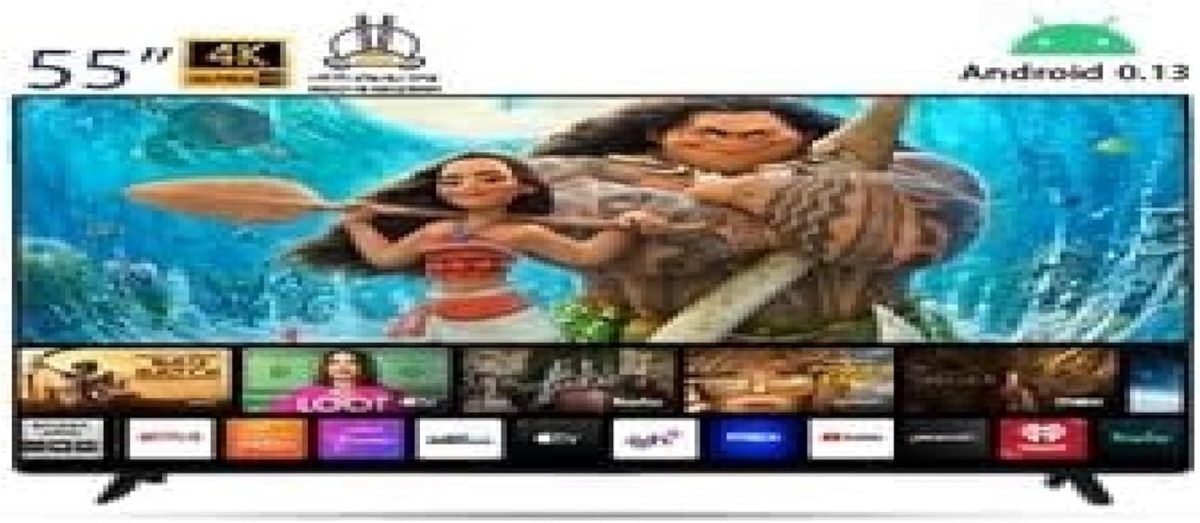 تلفزيون ذكي 55 بوصة من سلسلة NC-55T بدقة 4K: سينما حقيقية، لعبة مثالية، FHD - 3409003